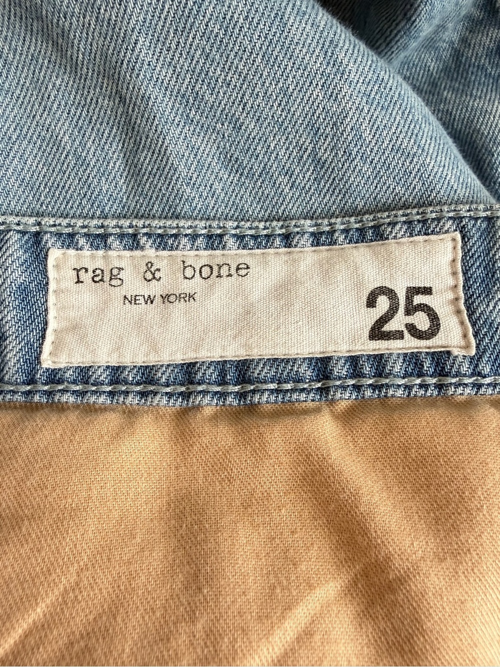 Rag & Bone Billie Featherweight Abigail Pleated jeans Pants Size 25 36988 - Picture 12 of 16